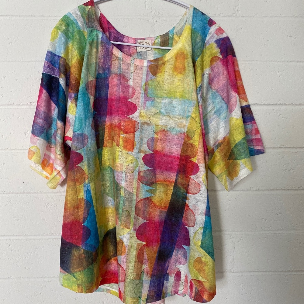 Et Lois Top Art to Wear M